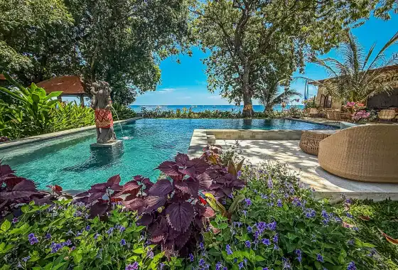 Villa Sea Esta - Exterior- Pool view- Bali Vacation Homes 02