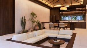 nyawa Reatreat Villas Bali - Living Room-07